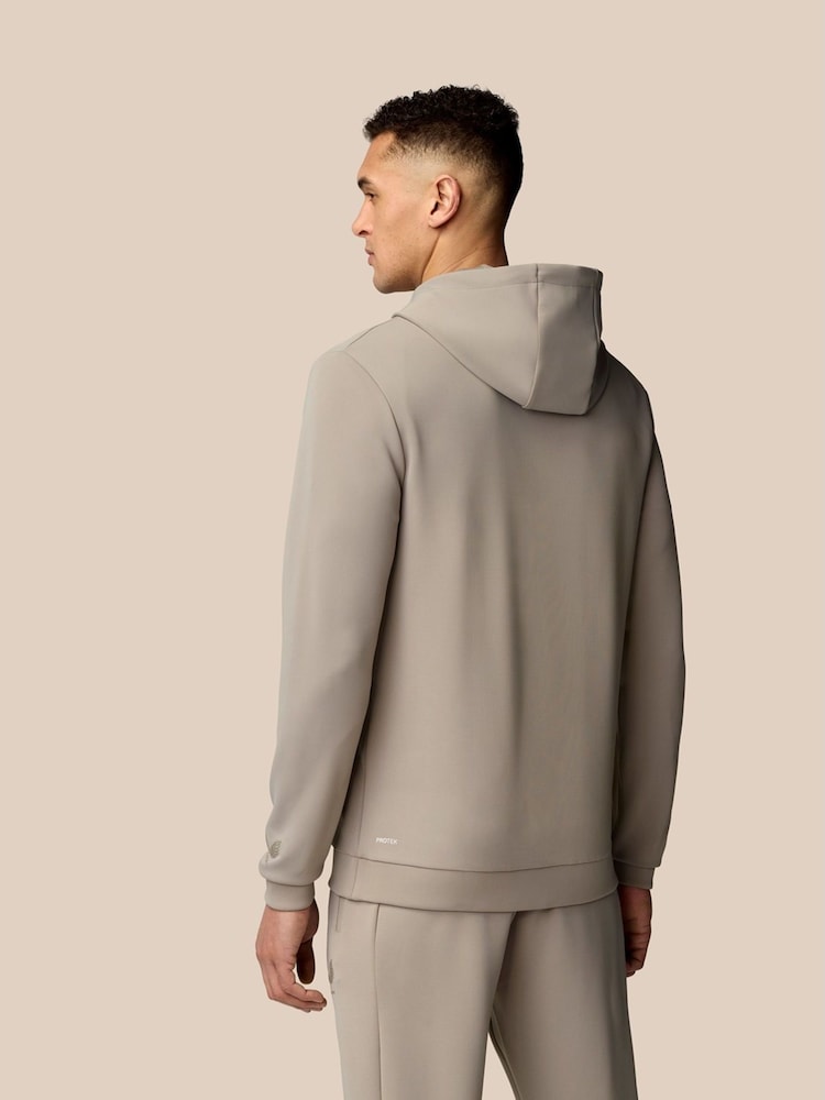 Castore Brown Scuba Hoodie - Image 3 of 3 Castore Brown Scuba Hoodie - Image 3 of 3
