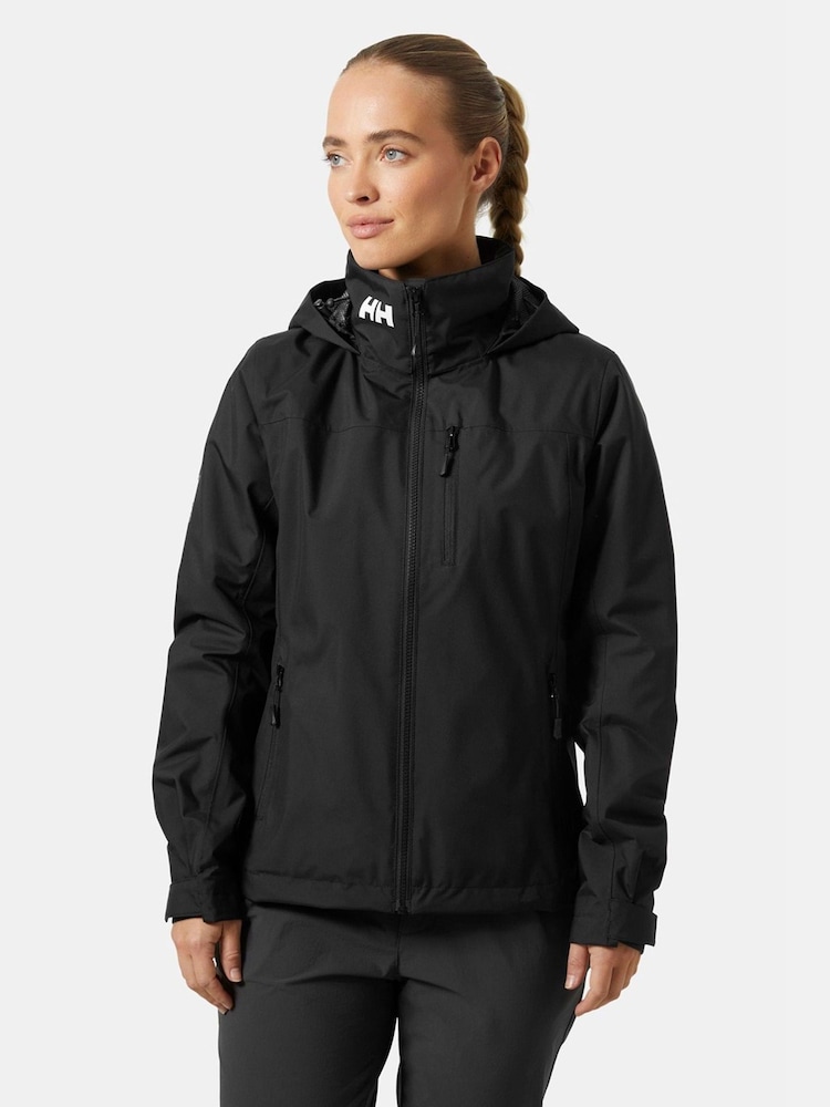 Helly Hansen Grey Crew Hooded Midlayer Sailing Jacket - Image 1 of 3