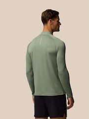 Castore Green Adapt Training 1/4 Zip Top - Image 2 of 3