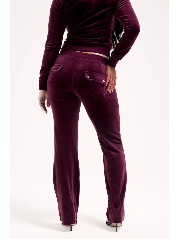Juicy Couture Red Del Ray Pants - Image 2 of 4 Juicy Couture Red Del Ray Pants - Image 2 of 4