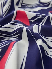 ネイビー ボート - プリント半袖シャツ - 画像 11 / 12