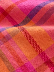 Ružičasto/narandžasto karo - Pullon Barrel pantalone (3-16god.) - Slika 8 od 9