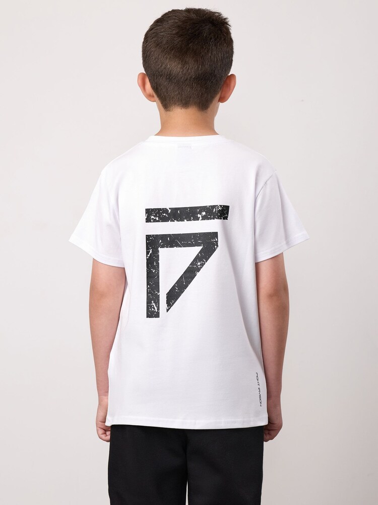 Gym King White Kids Fight Division T-Shirt - Image 2 of 4