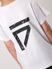 Gym King White Kids Fight Division T-Shirt - Image 4 of 4