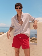 Red Motionflex 360 Signature Swim Shorts - Image 3 of 11