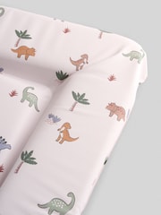 JoJo Maman Bébé White Dino Print Changing Mat - Image 2 of 4