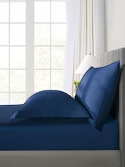 Duchamp Twilight Blue Premium Cotton Sateen Oxford Pillowcase - Image 1 of 2