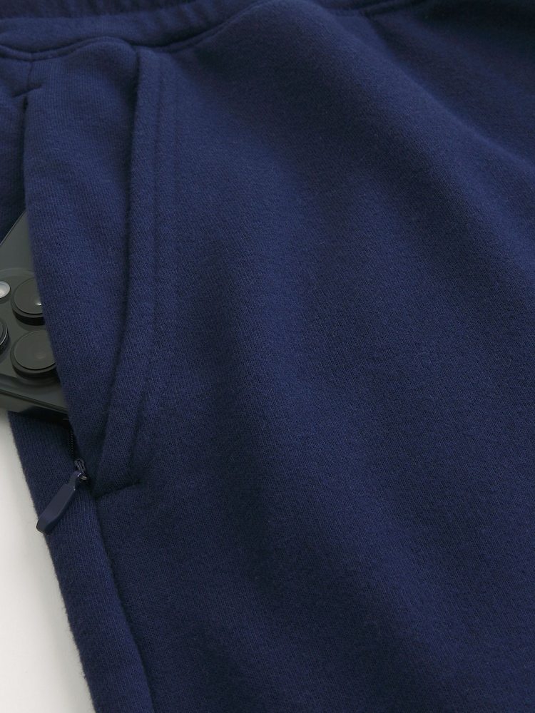 Hollister Blue Baggy Logo Joggers - Image 3 of 3