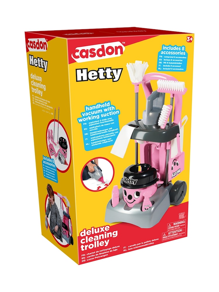 Casdon Deluxe Hetty Cleaning Trolley - Image 1 of 6