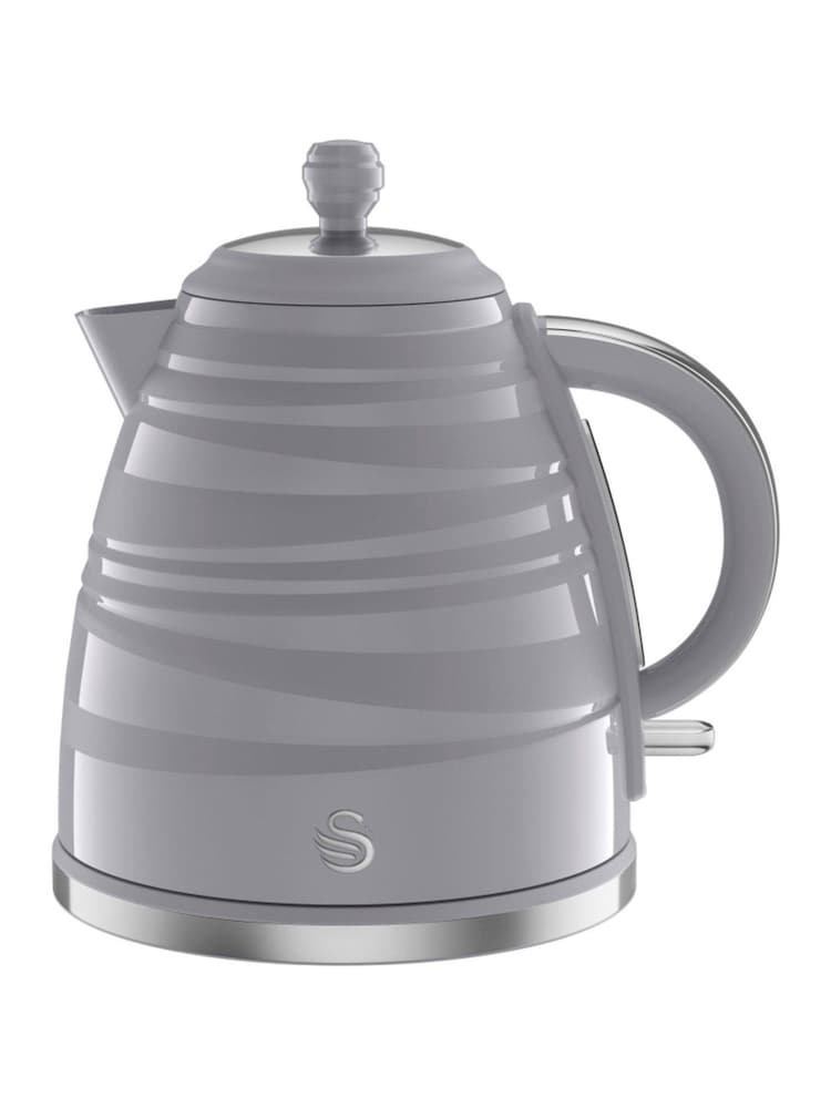Swan Grey Symphony 1.7 Litre Jug Kettle - Image 1 of 6