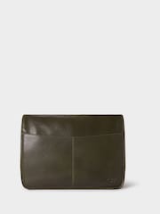 Osprey London Black The Compass Leather Saddle Bag - Image 2 of 5