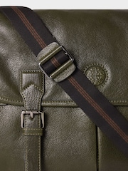 Osprey London Black The Compass Leather Saddle Bag - Image 5 of 5