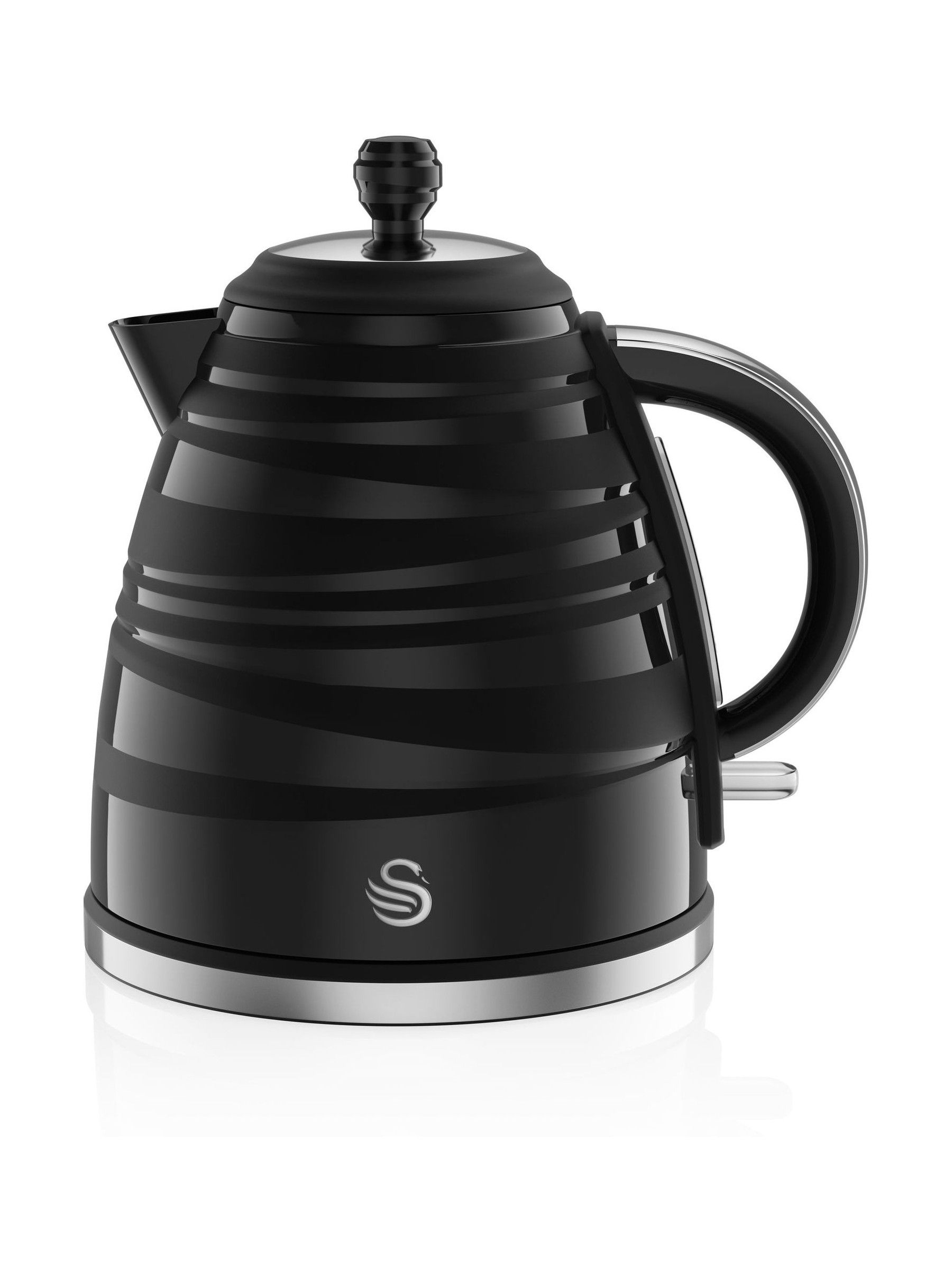 Swan Unisex Black Sk31050grn - Symphony 1.7L Grey Jug Kettle In - Image 9