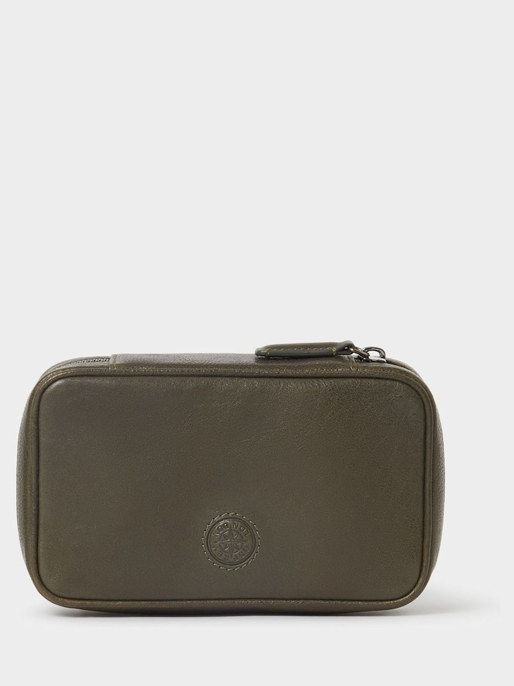 Osprey London Green The Compass Leather Travel Manager - Image 1 of 5
