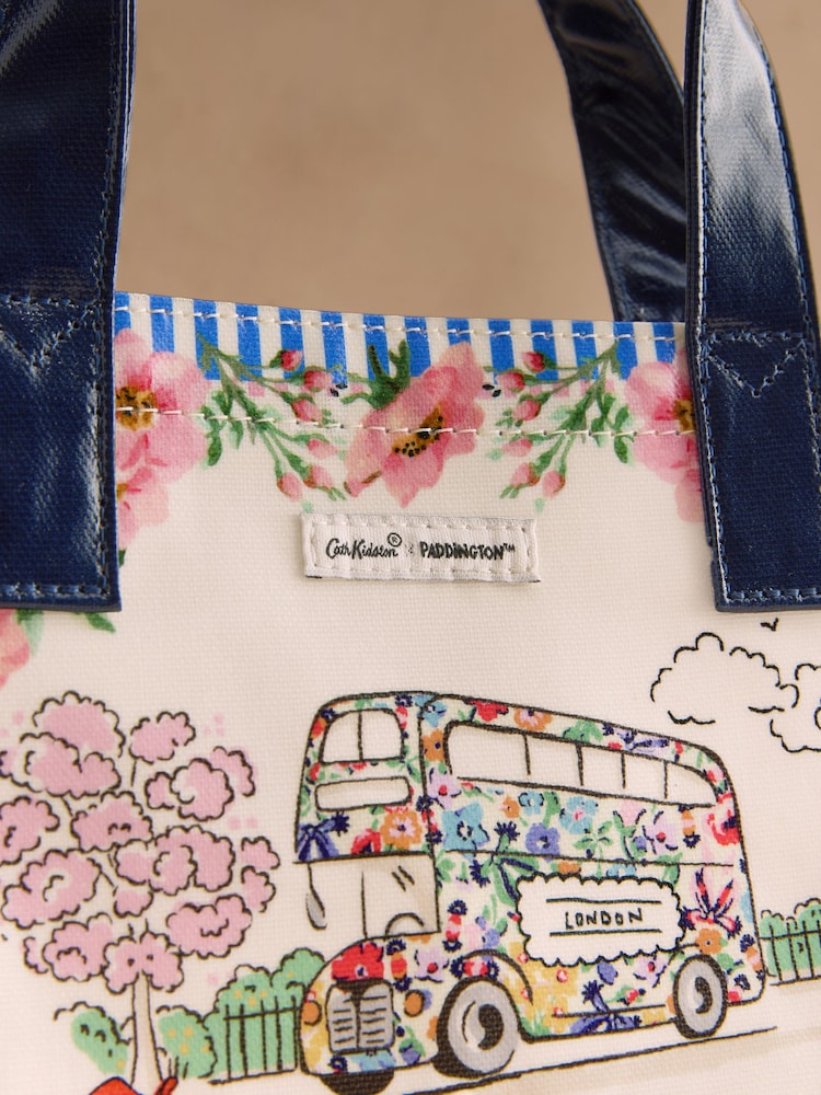 Cath Kidston Navy Paddington Stripe Small Book Bag - Image 2 of 3