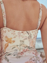 B by Ted Baker Bandeau Swimsuit with Tummy Control - Image 5 of 6