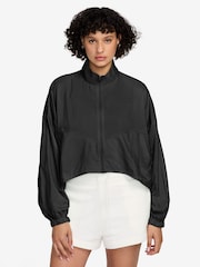 Nike Black Lighweight Ripstop Windrunner Jacket - Image 1 of 3
