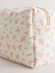 Pink Ditsy Floral Baby Nappy Bag - Image 4 of 6