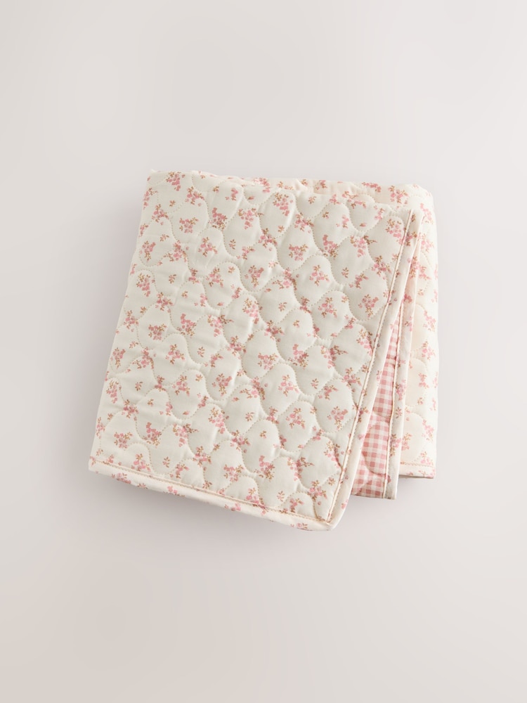 Pink Ditsy Floral Baby Mat - Image 1 of 7 Pink Ditsy Floral Baby Mat - Image 1 of 7