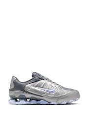 Nike Metallic Silver Reax 8 Trainers - Image 1 of 7