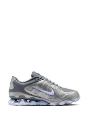 Nike Metallic Silver Reax 8 Trainers - Image 4 of 7