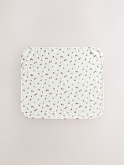 Neutral Hamish Cotton Baby Muslin Blanket - Image 3 of 7