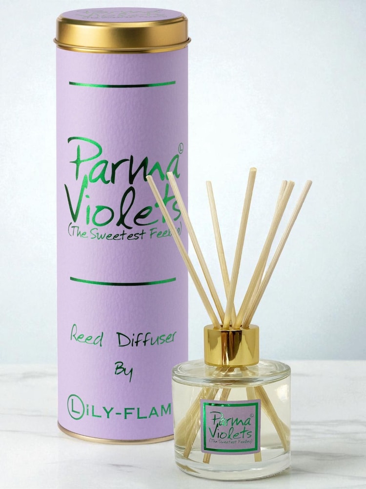 Lily-Flame Parma Violet Scented Reed Diffuser - Image 1 of 2 Lily-Flame Parma Violet Scented Reed Diffuser - Image 1 of 2