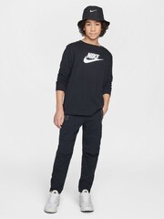 Nike Black Tech Woven Joggers - Image 2 of 5