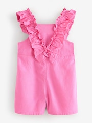 Pink Linen Playsuit - Image 1 of 1