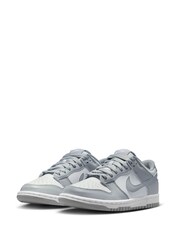Nike Grey/White Youth Dunk Trainers - Image 2 of 6