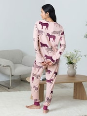 Chelsea Peers Zebra Print Short Pyjamas Set - Imagen 4 de 6