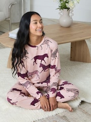 Chelsea Peers Zebra Print Short Pyjamas Set - Imagen 5 de 6