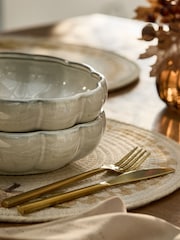 Set of 2 Autumnal Pumpkin Pasta Bowls - Immagine 3 di 4