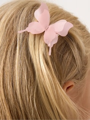 Miss Pink Jacket and Tulle Appliqué Butterfly Dress Set - Image 6 of 6