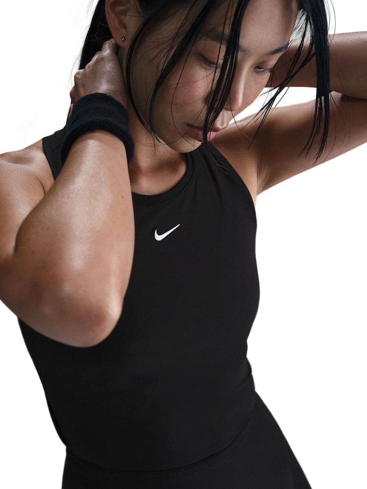 Nike Black Victory Dri-FIT Tennis/Padel Tank Top - Image 5 of 5 Nike Black Victory Dri-FIT Tennis/Padel Tank Top - Image 5 of 5