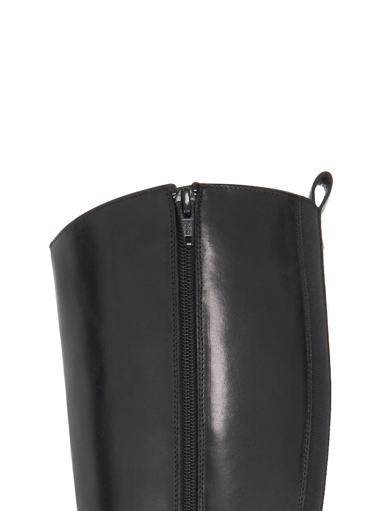 Dune London Black Talias Knee High Boots - Image 6 of 6