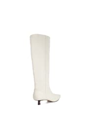 Dune London Natural Sloan Knee High Boots - Image 4 of 6