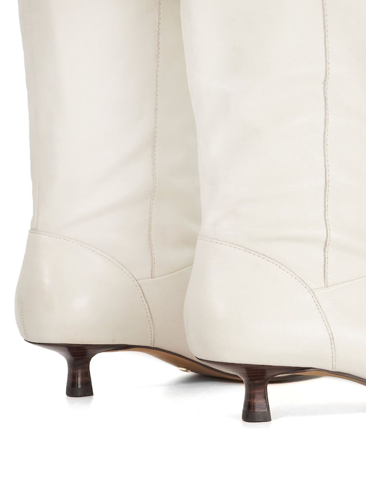 Dune London Natural Sloan Knee High Boots - Image 6 of 6
