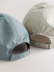 Albastru/maro deschis - Set de 2 șepci - Imaginea 4 din 4