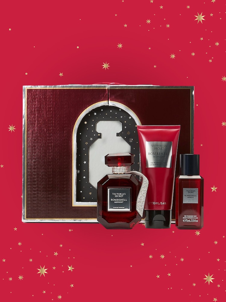 Victoria's Secret Bombshell Midnight 3 Piece Gift Set - Image 1 of 4 Victoria's Secret Bombshell Midnight 3 Piece Gift Set - Image 1 of 4