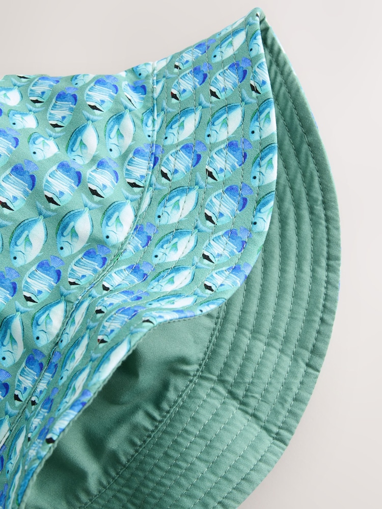 Blue Fish Bucket Hat - Image 2 of 3