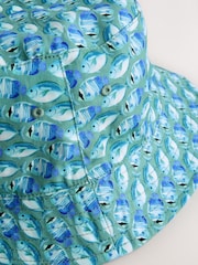 Blue Fish Bucket Hat - Image 3 of 3