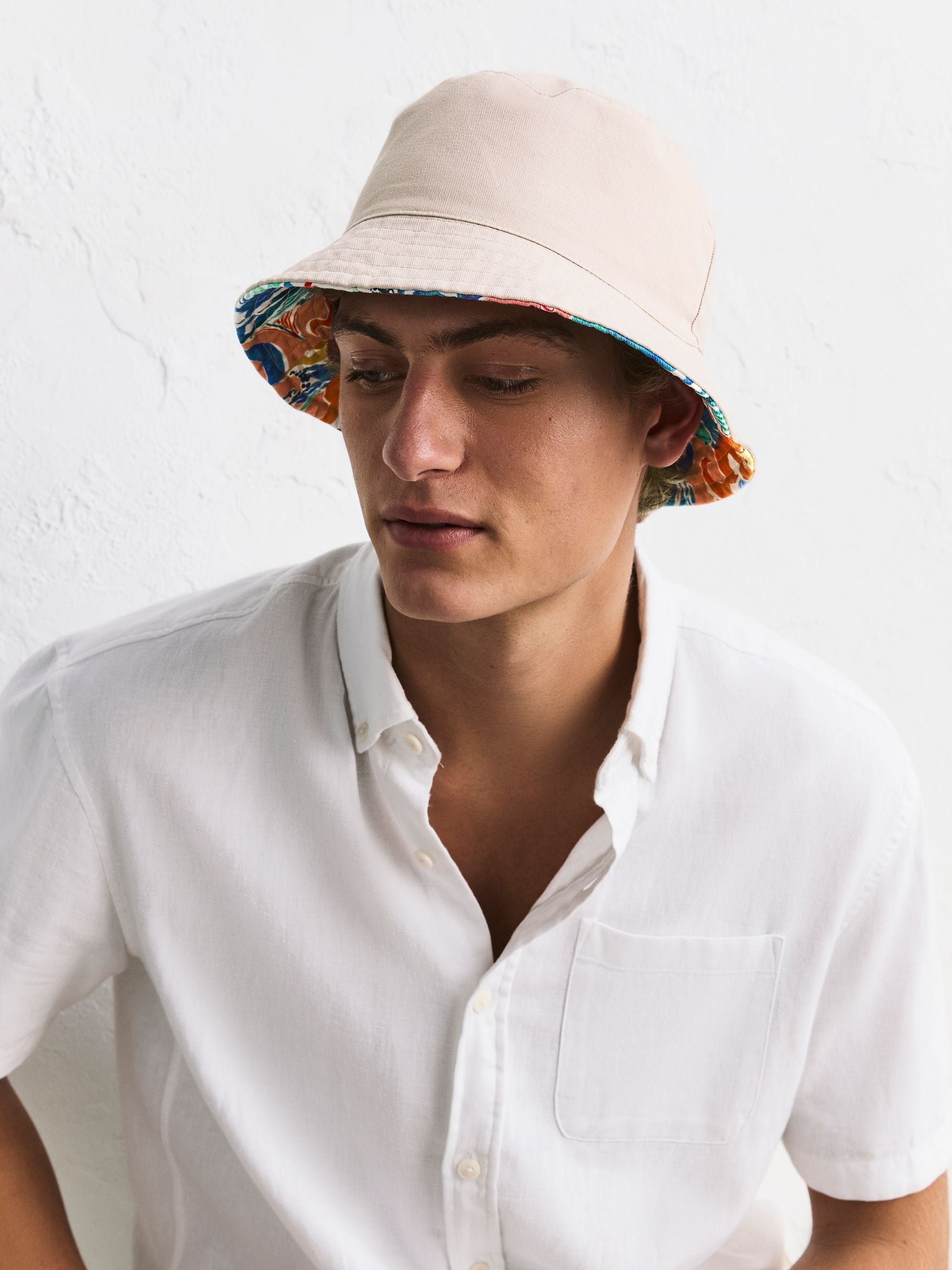 Buy Multi Reversible Bucket Hat from Next Italy