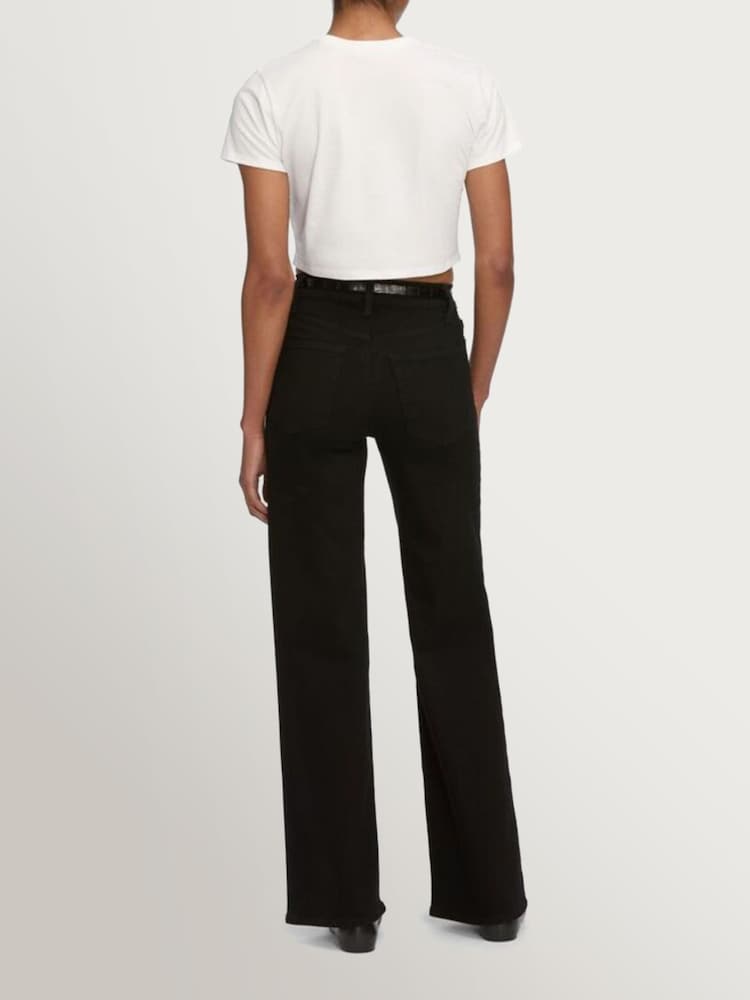 FRAME Black Le Slim Jeans - Image 2 of 5 FRAME Black Le Slim Jeans - Image 2 of 5