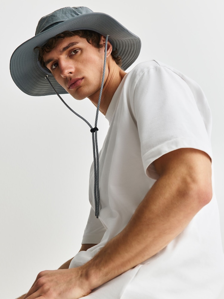 Charcoal Grey Sun Safe Boonie Hat - Image 1 of 2