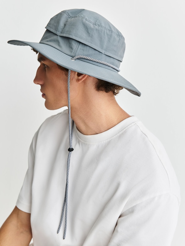 Charcoal Grey Sun Safe Boonie Hat - Image 2 of 2