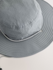Charcoal Grey Reversible Sun Safe Boonie Hat - Image 5 of 5