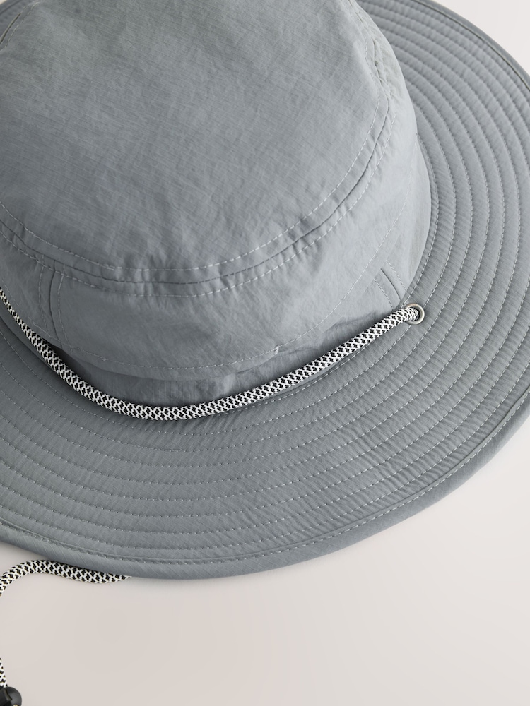 Charcoal Grey Reversible Sun Safe Boonie Hat - Image 5 of 5