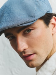 Blue Flat Cap - Image 2 of 2