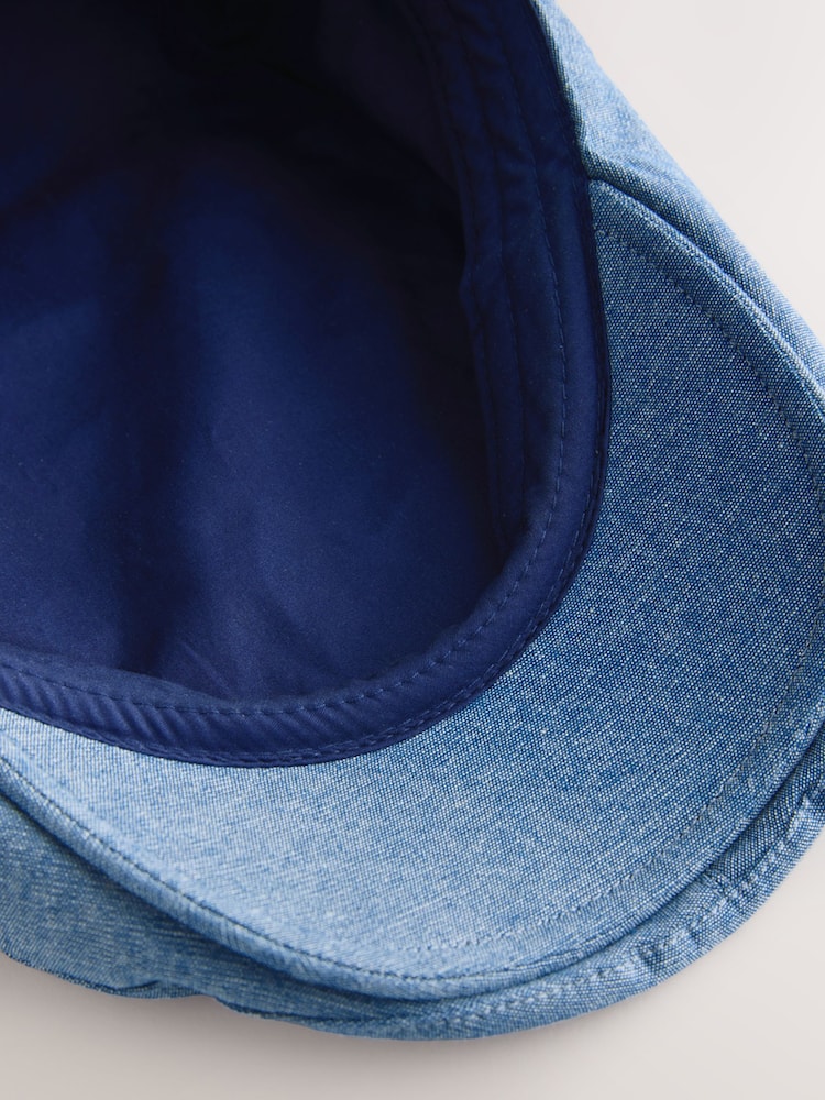 Blue Flat Cap - Image 5 of 5